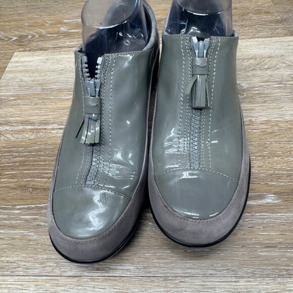 Cole Haan NikeAir Gray Suede/Leather Bootie Women's Size 7.5 - Picture 2 of 7